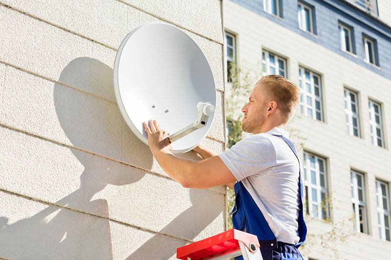Installation einer SAT-Anlage